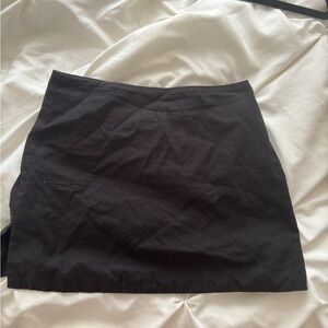 NWOT black princess polly linen skirt